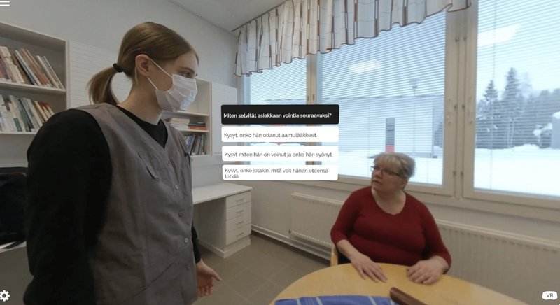 XR-oppimisympäristöt Valkeakosken ammattiopistossa